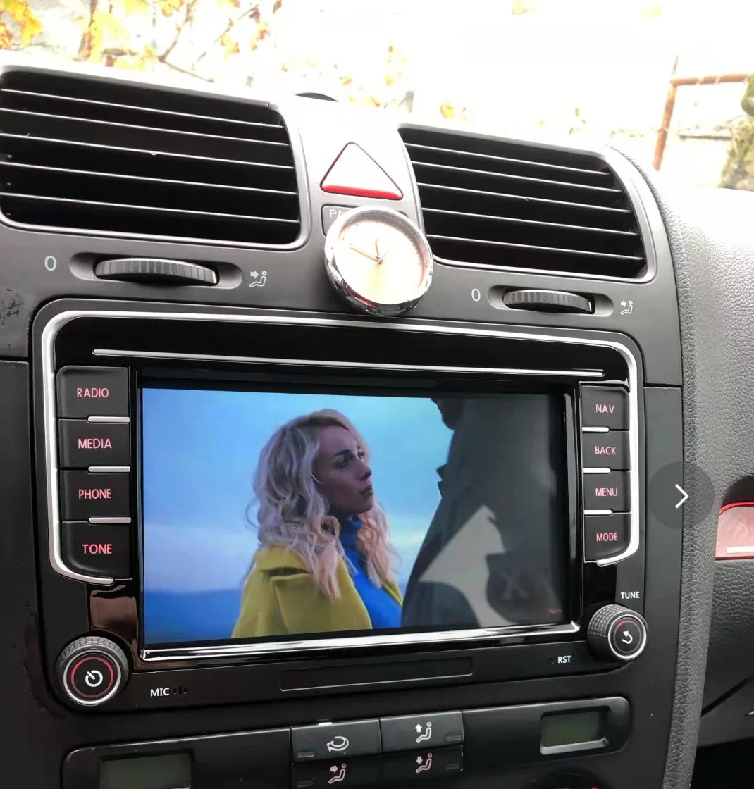 Carplay 2 Din Android 12 Car Radio GPS For VW  Volkswagen Skoda Octavia golf 5 6 touran passat B6 polo Jetta 2Din Radio