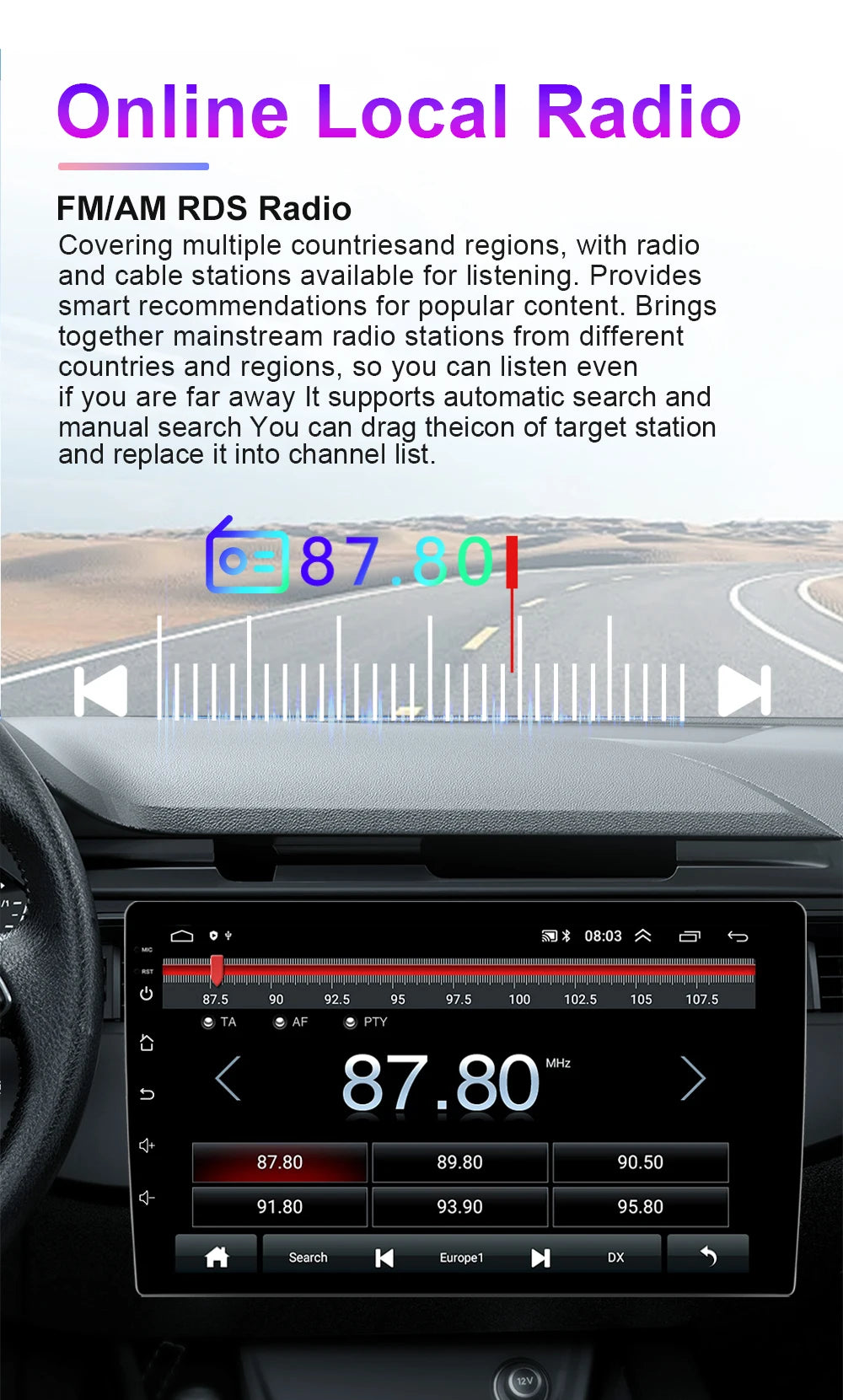 No 2din Android 16 For Peugeot 2008 208 Series 2012 - 2018 Carplay Car Radio Multimedia Player Stereo Video GPS Autoradio DVD 2k