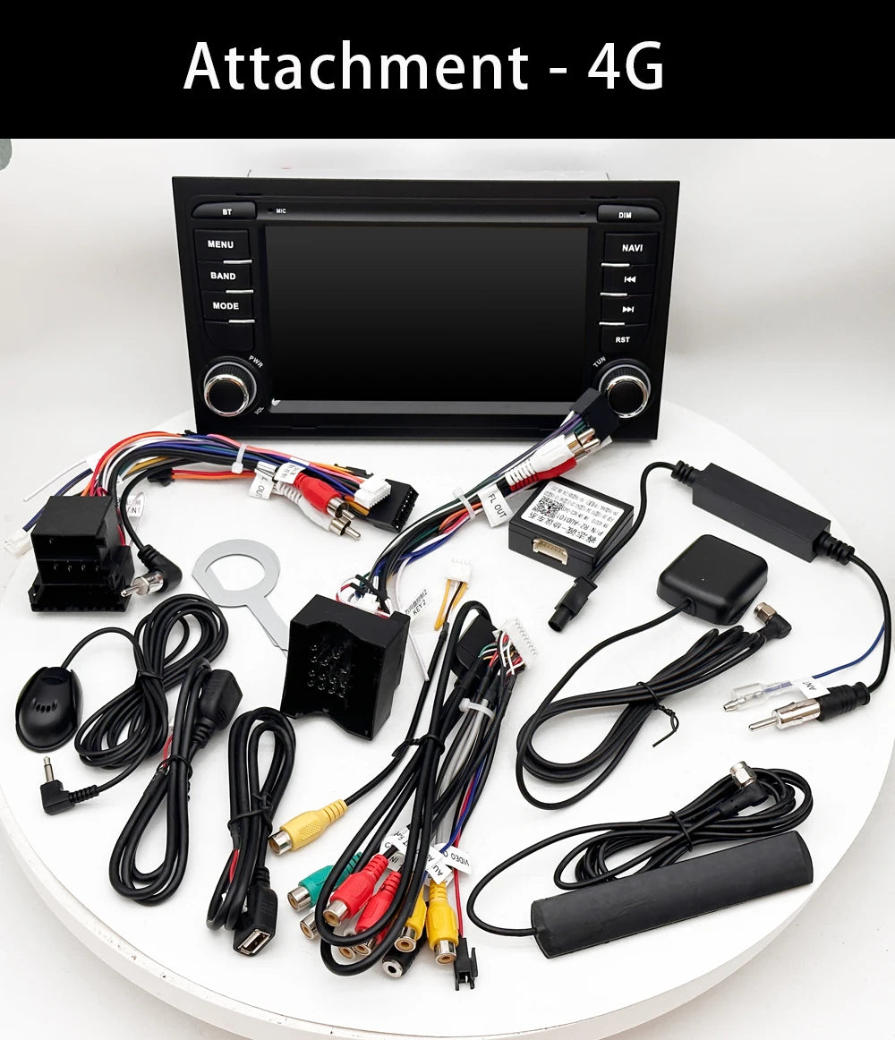 2 Din Carplay Android Auto Car Stereo multimedia Player For Audi A4 B6 2000-2006 S4 B7 RS4 Seat Exeo Autoradio GPS Navi 7862