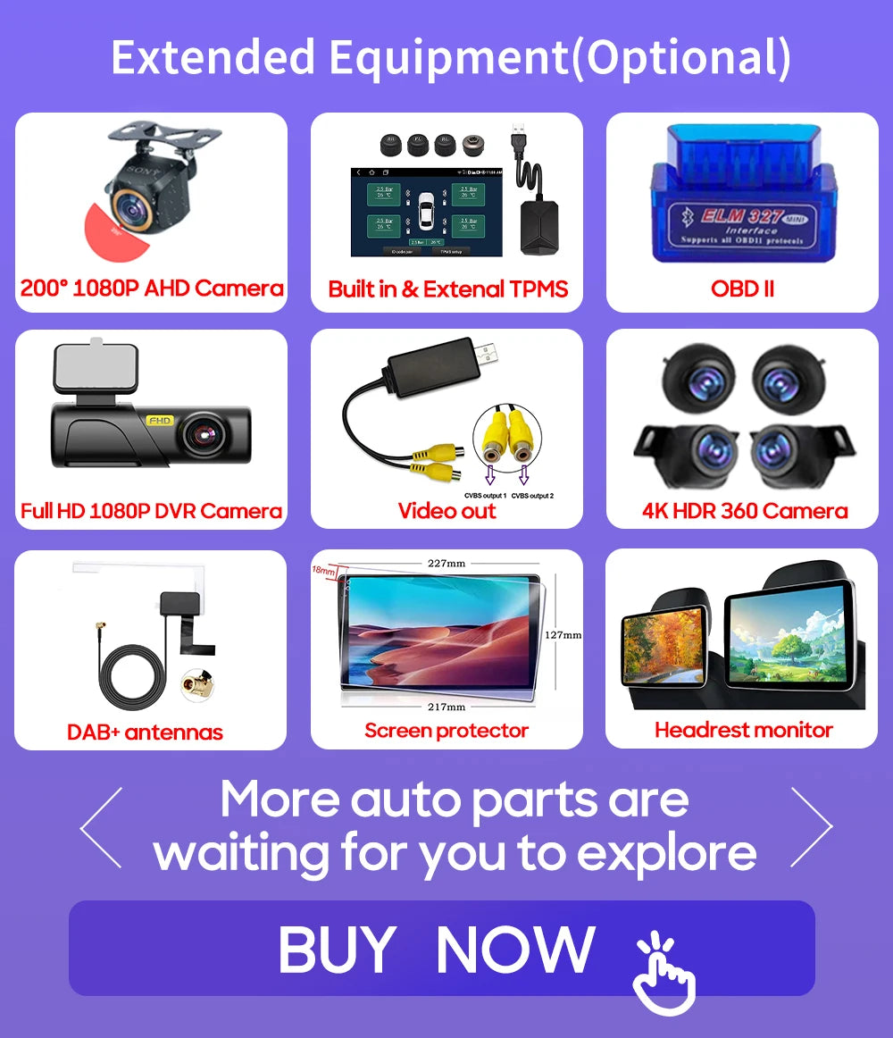 No 2din Android 16 For Peugeot 2008 208 Series 2012 - 2018 Carplay Car Radio Multimedia Player Stereo Video GPS Autoradio DVD 2k