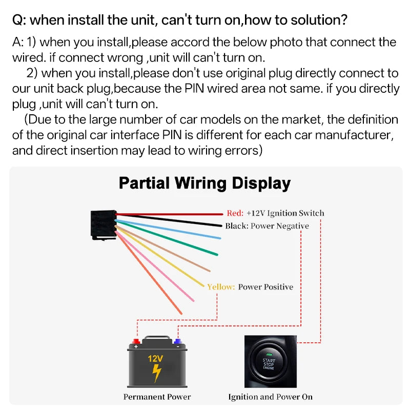 Car Radio 1 Din 7“ Carplay Android Auto Universal Multimedia Autoradio Player HD Touch Screen FM AUX Input Bluetooth MirrorLink