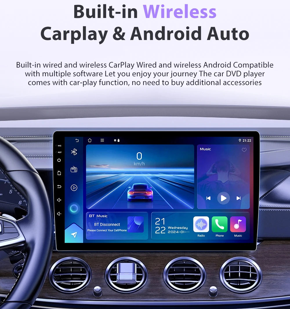 No 2din Android 16 For Peugeot 2008 208 Series 2012 - 2018 Carplay Car Radio Multimedia Player Stereo Video GPS Autoradio DVD 2k