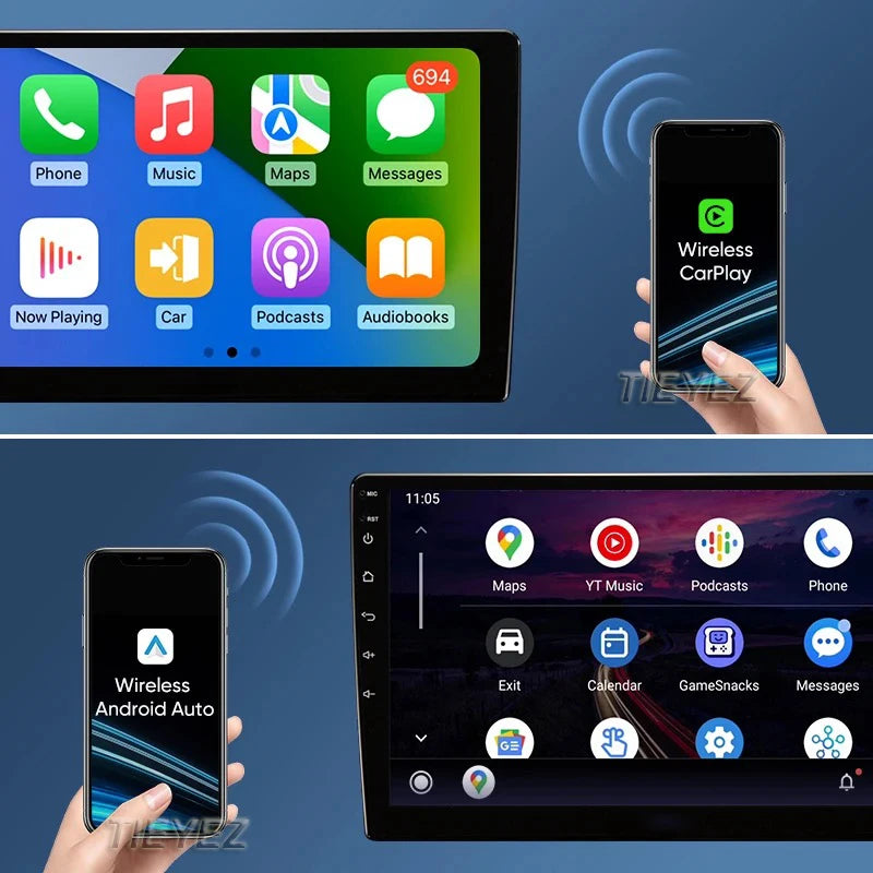 Carplay 2 Din Android 15 Car Radio Audio Multimedia For Opel Corsa E 2014 2015 - 2019 GPS Navigation Auto Stereo Monitor BT WIFI