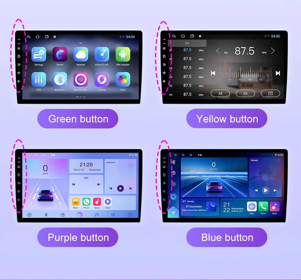 No 2din Android 16 For Peugeot 2008 208 Series 2012 - 2018 Carplay Car Radio Multimedia Player Stereo Video GPS Autoradio DVD 2k