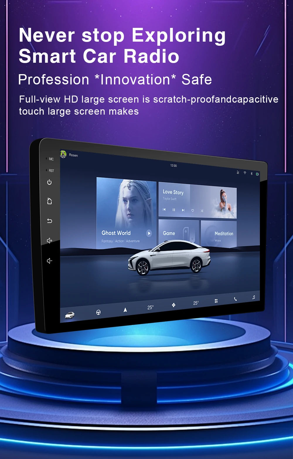 No 2din Android 16 For Peugeot 2008 208 Series 2012 - 2018 Carplay Car Radio Multimedia Player Stereo Video GPS Autoradio DVD 2k