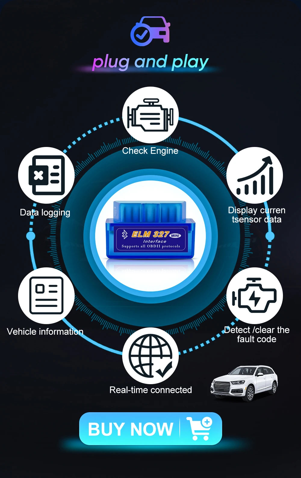 No 2din Android 16 For Peugeot 2008 208 Series 2012 - 2018 Carplay Car Radio Multimedia Player Stereo Video GPS Autoradio DVD 2k