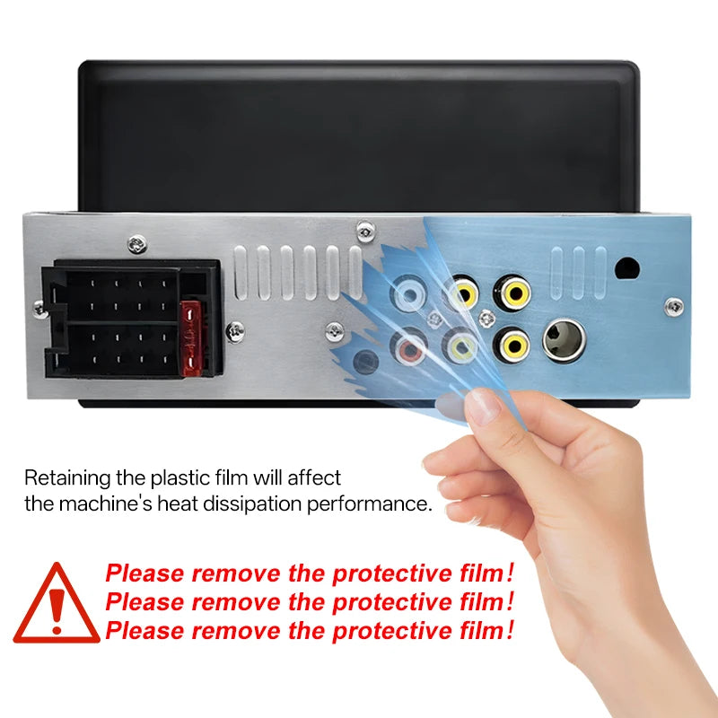 Car Radio 1 Din 7“ Carplay Android Auto Universal Multimedia Autoradio Player HD Touch Screen FM AUX Input Bluetooth MirrorLink