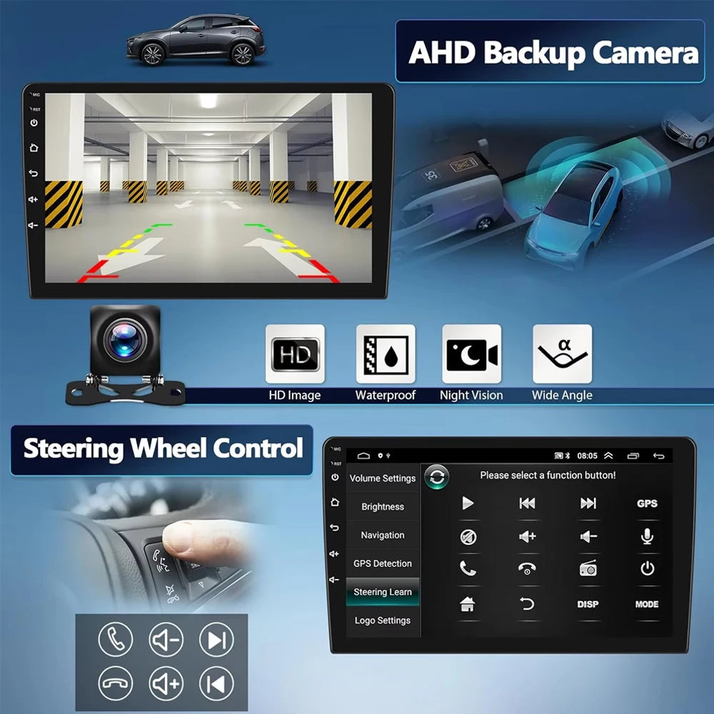 Carplay 2 Din Android 15 Car Radio Audio Multimedia For Opel Corsa E 2014 2015 - 2019 GPS Navigation Auto Stereo Monitor BT WIFI