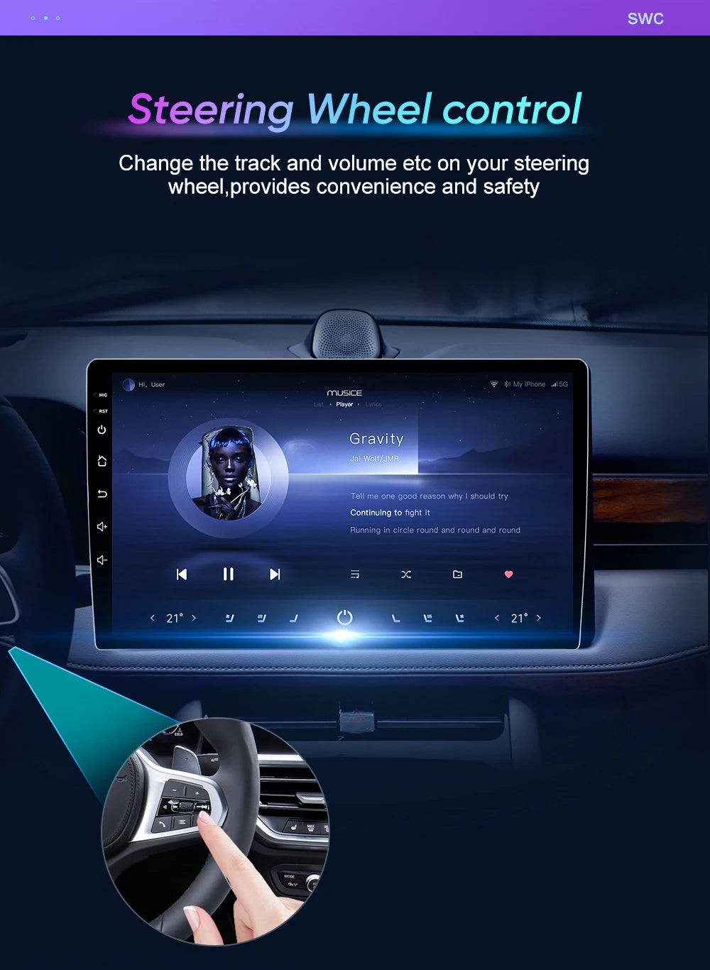 No 2din Android 16 For Peugeot 2008 208 Series 2012 - 2018 Carplay Car Radio Multimedia Player Stereo Video GPS Autoradio DVD 2k