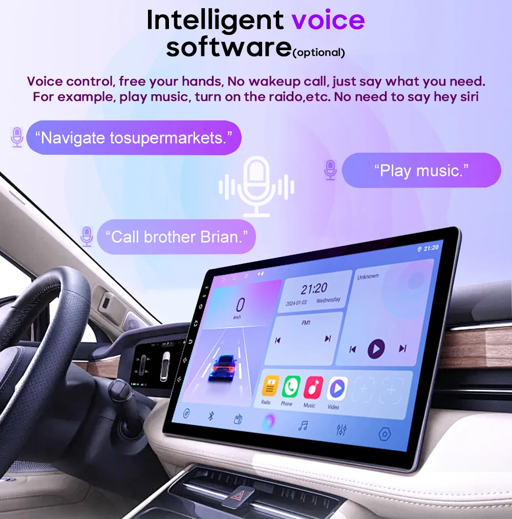 No 2din Android 16 For Peugeot 2008 208 Series 2012 - 2018 Carplay Car Radio Multimedia Player Stereo Video GPS Autoradio DVD 2k