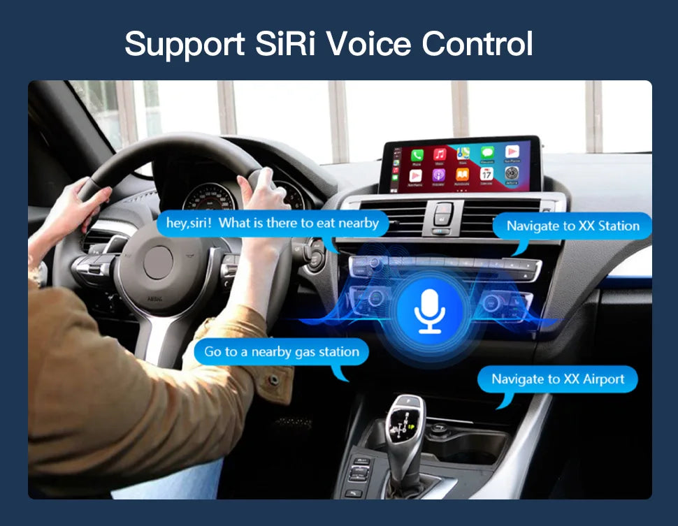 Wireless Carplay Android Auto Car monitor Multimedia for BMW1 2 3 4 5 Series F10/F11/F20/F21/F30/F31/F32/F33/F34/F36 NBT System